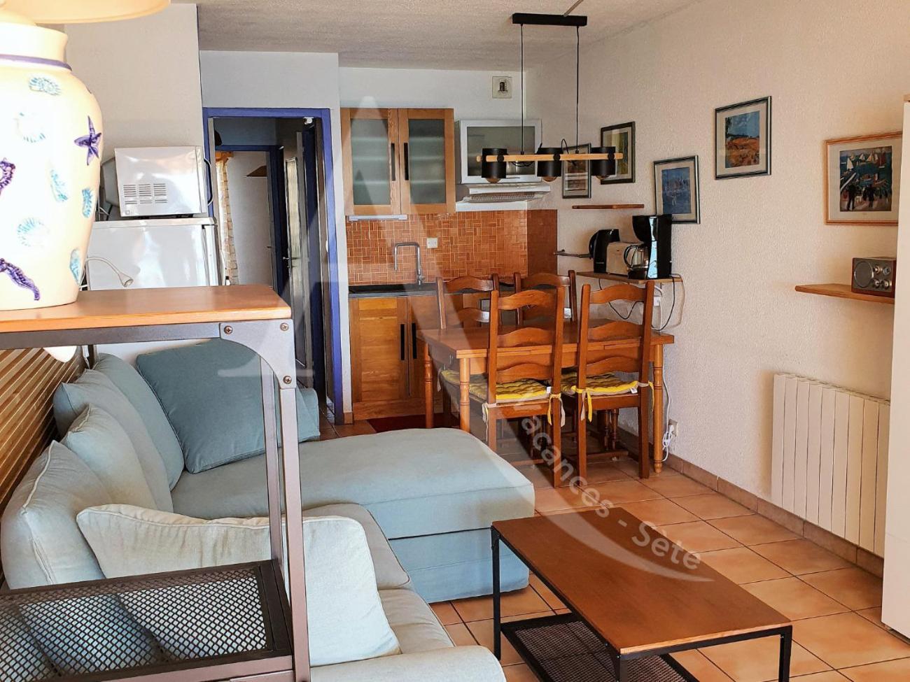 Confortable T2 En Front De Mer, Parking, Wi-Fi Sète Exteriör bild